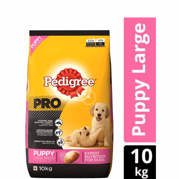 pedigree pro puppy large breed